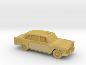 1/72 1962 Checker Marathon Taxi Shell in Tan Fine Detail Plastic