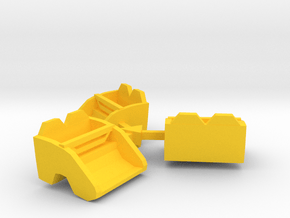 ORBITER - Seat Cluster in Yellow Smooth Versatile Plastic
