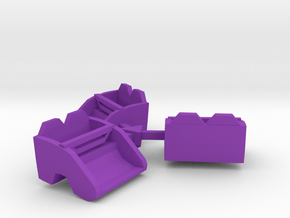 ORBITER - Seat Cluster in Purple Smooth Versatile Plastic