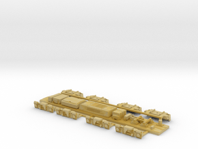 1-80 Gifu 780 roof v1-2 in Tan Fine Detail Plastic