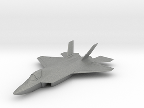 TAI TF "Kaan" Turkish Stealth Fighter in Gray PA12: 6mm