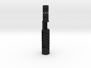 Peridian Knight CFX Chassis in Black Natural Versatile Plastic