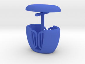 EXPO WHEEL - Tub (x1) in Blue Smooth Versatile Plastic
