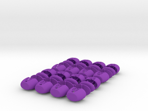 EXPO WHEEL - Tub (x16) in Purple Smooth Versatile Plastic