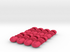 EXPO WHEEL - Tub (x16) in Pink Smooth Versatile Plastic
