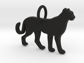 Makom- Cheetah Pendant in Black Natural Versatile Plastic