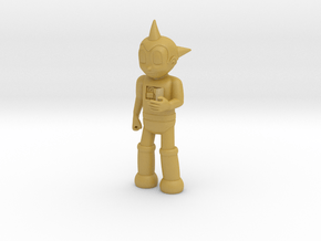 Astro Boy - Standing with Open Heart in Tan Fine Detail Plastic