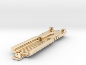 Korbanth/Shadowfoil-OWK-TPM-Prt4 in 14k Gold Plated Brass