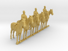 HO HORSE ARTY in Tan Fine Detail Plastic