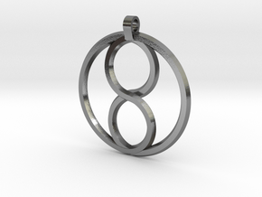 Figure 8 Pendant in Polished Silver