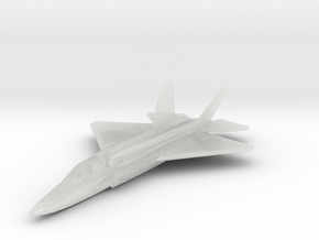 HAL AMCA Stealth Fighter (2021 Production Model) in Clear Ultra Fine Detail Plastic: 6mm