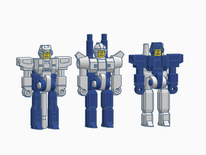 Guardian Robot Support Team RoGunners  in White Natural Versatile Plastic