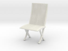 Printle Thing Chair 09 - 1/24 in White Natural Versatile Plastic