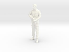 James Bond - Corgi - 006 in White Processed Versatile Plastic