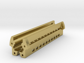 Metal Master 3.1 PRO part 05 middle in Natural Brass