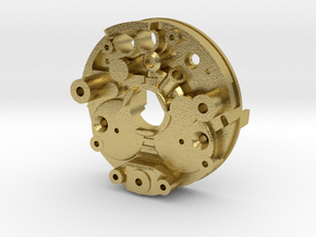 Metal Master 3.1 PRO part 05 front in Natural Brass