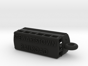 Stewartstown Railroad Railbus flashdrive case in Black Premium Versatile Plastic