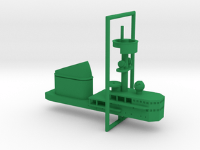 1/600 H Klasse Carrier Island in Green Smooth Versatile Plastic