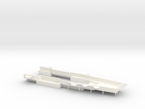1/700 H Klasse Carrier Hangar Deck Front in White Smooth Versatile Plastic