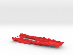 1/700 H Klasse Carrier Hangar Deck Front in Red Smooth Versatile Plastic