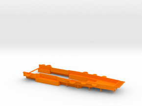 1/700 H Klasse Carrier Hangar Deck Front in Orange Smooth Versatile Plastic