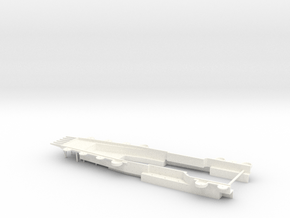1/700 H Klasse Carrier Hangar Deck Rear in White Smooth Versatile Plastic