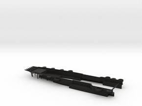 1/700 H Klasse Carrier Hangar Deck Rear in Black Smooth Versatile Plastic