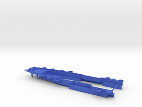 1/700 H Klasse Carrier Hangar Deck Rear in Blue Smooth Versatile Plastic