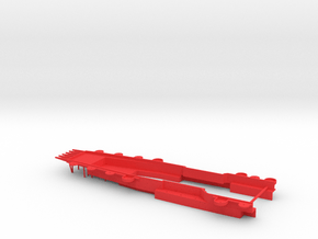 1/700 H Klasse Carrier Hangar Deck Rear in Red Smooth Versatile Plastic