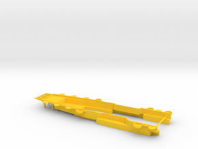 1/700 H Klasse Carrier Hangar Deck Rear in Yellow Smooth Versatile Plastic