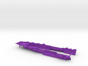 1/700 H Klasse Carrier Hangar Deck Rear in Purple Smooth Versatile Plastic