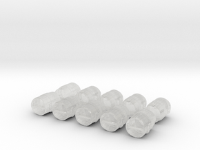 1/64 water cooler igloo 10 pack in Clear Ultra Fine Detail Plastic