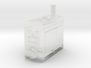 1/64 large lincoln style welder in Clear Ultra Fine Detail Plastic
