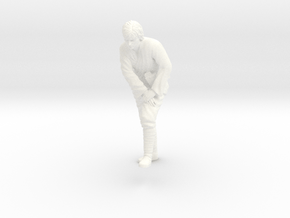 Star Wars - Luke Pose 4 in White Processed Versatile Plastic