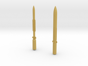1/72 Scale SSM-3 Block I and II Missile in Tan Fine Detail Plastic