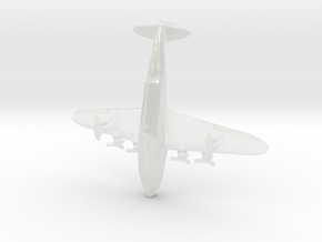 Short S23 Empire Flying Boat in Clear Ultra Fine Detail Plastic: 1:700