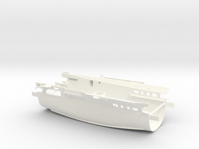 1/400 HMAS Melbourne (1971) Midships in White Smooth Versatile Plastic