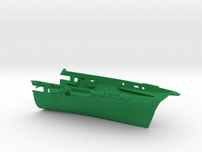 1/400 HMAS Melbourne (1971) Bow in Green Smooth Versatile Plastic