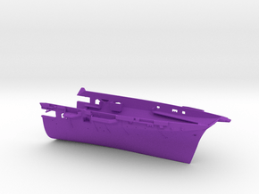 1/400 HMAS Melbourne (1971) Bow in Purple Smooth Versatile Plastic