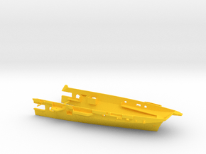 1/400 HMAS Melbourne (1971) Bow Waterline in Yellow Smooth Versatile Plastic