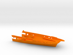 1/400 HMAS Melbourne (1971) Bow Waterline in Orange Smooth Versatile Plastic