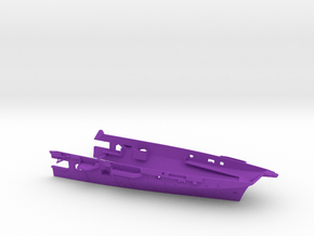 1/400 HMAS Melbourne (1971) Bow Waterline in Purple Smooth Versatile Plastic