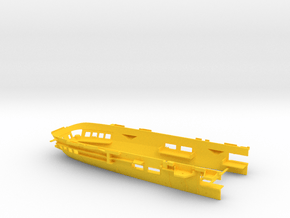 1/400 HMAS Melbourne (1971) Stern Waterline in Yellow Smooth Versatile Plastic