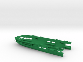 1/400 HMAS Melbourne (1971) Stern Waterline in Green Smooth Versatile Plastic
