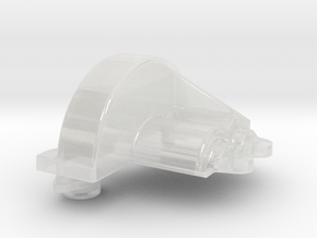 ff0104-01 FF01 Gearbox Cover & Plug in Clear Ultra Fine Detail Plastic