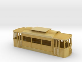 1-87 RETM benzine tram Body 506-507 V1-0 in Tan Fine Detail Plastic