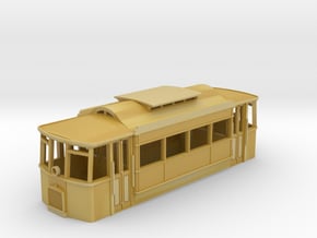 1-87 RETM benzine tram Body 504 V1-0 in Tan Fine Detail Plastic