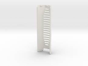 Serenity Hot Chassis Battery Cover in White Natural Versatile Plastic