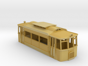 1-87 RETM benzine tram Body 505 V1-0 in Tan Fine Detail Plastic