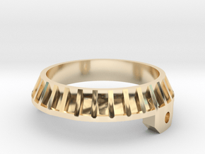 Serenity Hot Chassis PCB Accent in 14k Gold Plated Brass